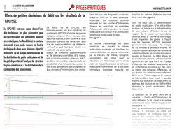 Effects of small deviations in flow rate on GPC/SEC results