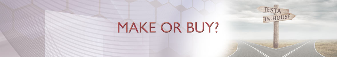 Make or Buy - liquid chromatography