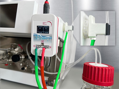 Ensuring the accuracy of reagent dispensing pumps
